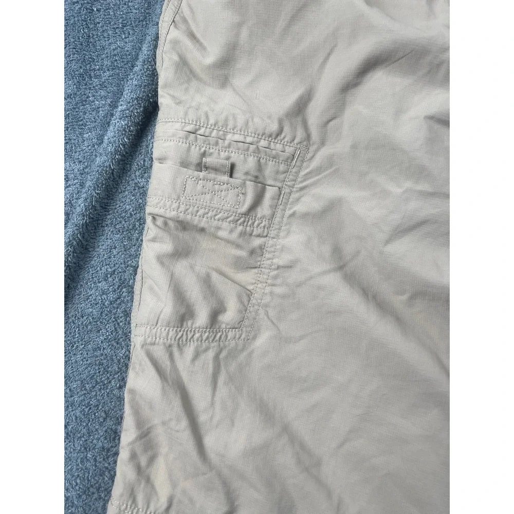 The North Face Mens Size‎ 38 Regular Cargo Shorts Khaki Outdoor Hiking Casual